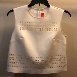 Clover canyon Neoprene crop top